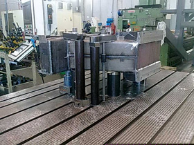 Particolare di costruzione robot